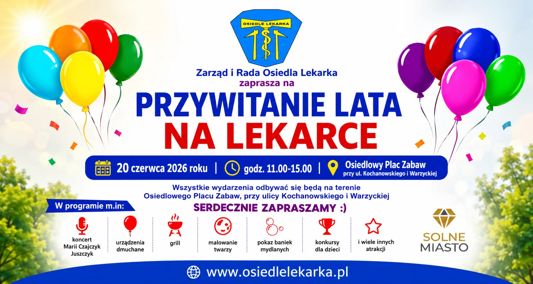 Przywitanie lata na Osiedlu Lekarka 2026